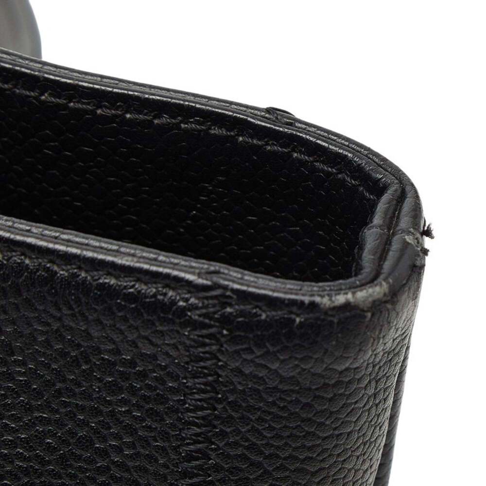 CHANEL Black Caviar Leather Tote Bag - Picture 8 of 11